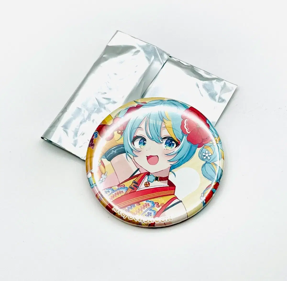 オキニワ美らみく39ストリート缶バッジ美らミク初音ミク